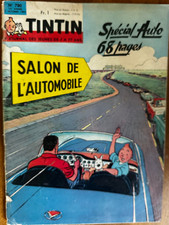 Le Journal de Tintin Salon de L'Automobile 68 pages #780 October 1962
