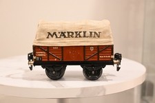 Prewar Marklin 1663/O  "Marklin" Tarp Wagon Gauge O