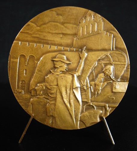 Médaille église saintes - médaille,