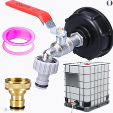HUFHNWSO Bouchon Cuve,IBC Robinet Cuve 1000l,1/2,Raccord Cuve 1000 litres,s60 x