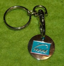 Porte clés jeton de caddie assurances MAAF  Keyring Llavero Portachiavi