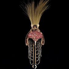Asmat Shaman Warrior Tribal Headdress Hat Papua New Guinea Head Hunter Fine Art