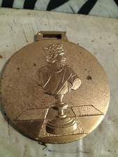 The King Large CHESS GAME MEDAL
