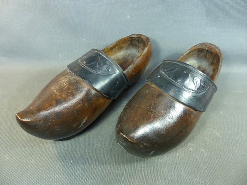Ancienne paire sabot - ancienne, en