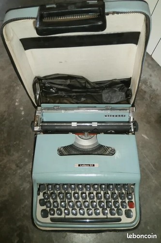 Machine écrire olivetti - à, écrire.