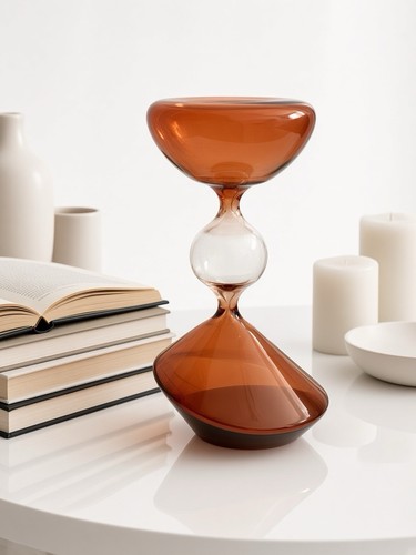 Sablier organique verre - sablier,