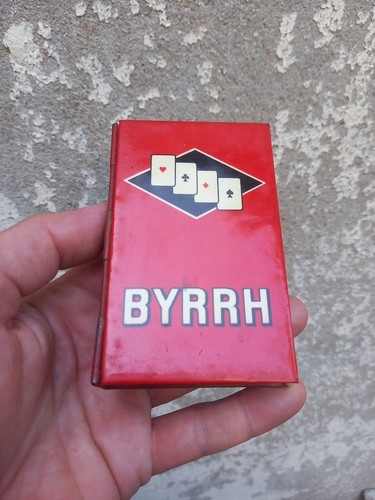 Byrrh boite jeu carte - boite,
