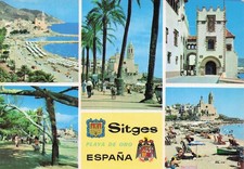 SPAIN SITGES PLAGE DE ORO