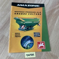 Amazone ZA-M épandeur prospectus ancien collection publicité agricole
