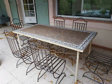 Table jardin rectangulaire et