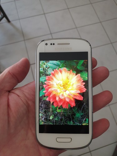 Samsung mini blanc - s3,