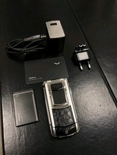 Original Brand Vertu Constellation F Ayxta Black Croc 3G