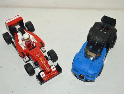 Lot voitures courses lego - 2,