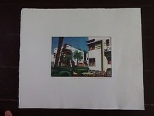 Carole Sue Lebbin Imprimé " The Don-Bar " Signée/Numéroté R Et Daté 1983