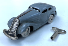 Schuco of Germany 1001 Grey Mirako tinplate clockwork car rare