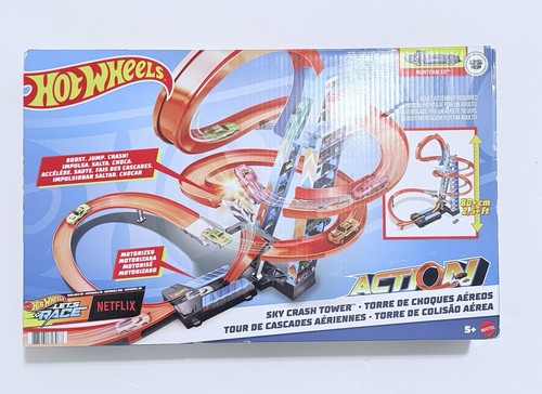 Hot wheels sky crash tower - hot,