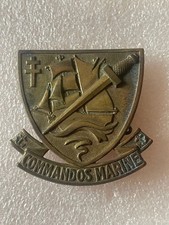 MARINE PLAQUE DE BERET