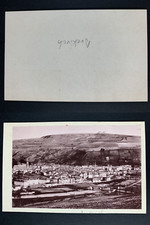 Luxembourg, Diekirch Panorama Vintage cdv albumen print, CDV, albumin print,