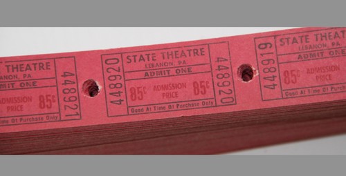 Rare lot tickets cinema - lot, de