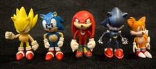 SEGA Sonic Hedgehog Classic Collector's 5 Mini Figures (Sega Stamped Feet)