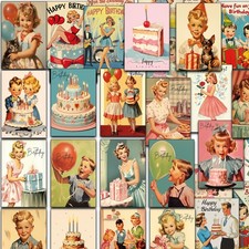 Lot of 36 Birthday Cards