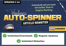 Wordpress Auto Spinner 3.26.0 Articles Rewriter Plugin Latest GPL License