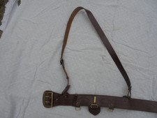 ceinturon et baudrier d officier   francais  de 1 guerre grande taille rare