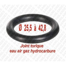 joint torique eau gaz air hydrocarbure -20°C à +80°C sachet de 10 joints