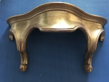 Ancienne console murale dorée