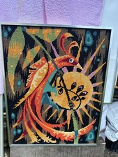 rare canevas vintage annees