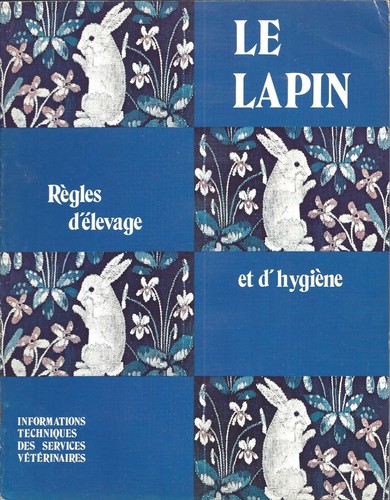 Lapin regles elevage - lapin,
