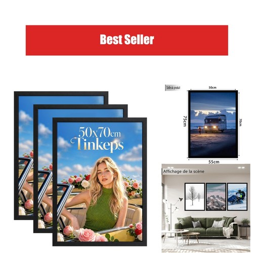 Cadre photo 50x70 lot 3 - photo, de