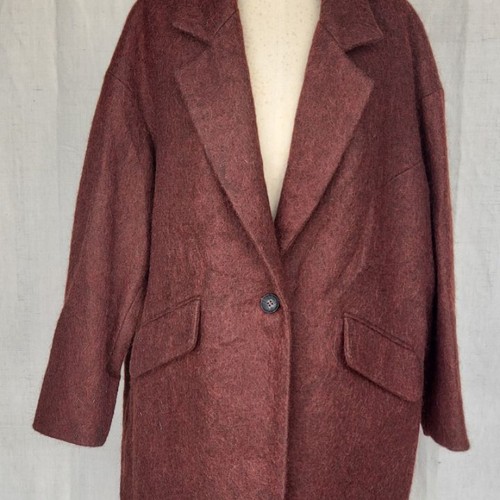 Manteau over sized laine - over-sized, en