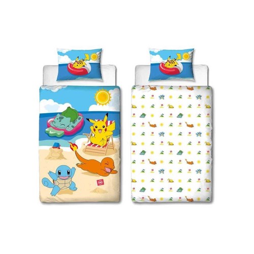 Parure lit pokemon - -,