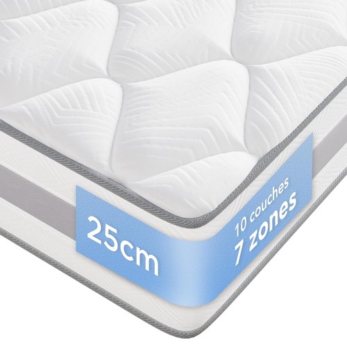 Matelas 140x190 ressorts - cm,