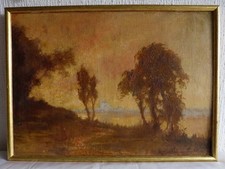 Tableau peinture ancienne 19