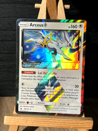 Carte pokémon arceus - arceus, prisme