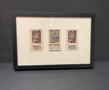 Exceptionnels projets originaux vitraux église Paul Bony maître verrier Matisse