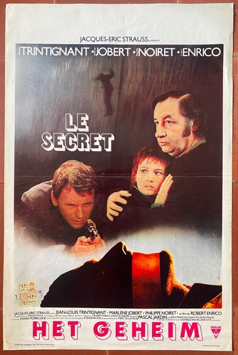 Affiche belge secret - belge,