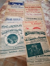 12 Partitions Pour Piano Et