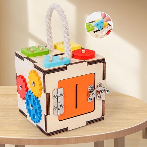 Cube activités bois - cube, pour