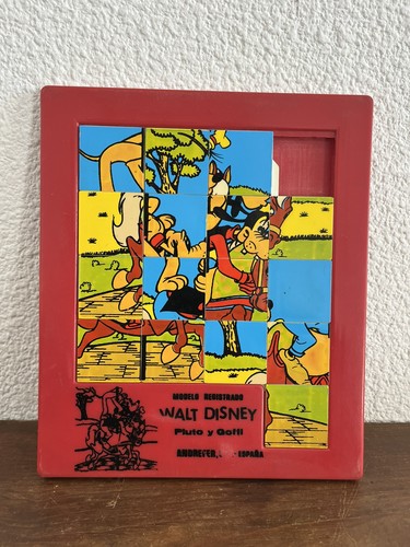 Vintage jeu taquin pousse - vintage,
