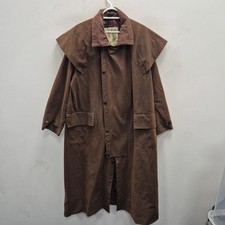 Barbour Vintage Country Stockman Backhouse Horse Riding Long Jacket Coat C 40 #2