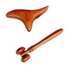 2 Pièces Masseur en Bois