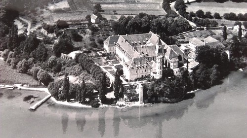 Ancienne photo aérienne - aÉrienne, de