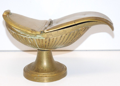 Navette brûle encens bronze - navette,