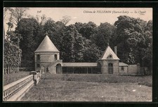Old postcard Villebon, Le Chenil et Chateau 1910 