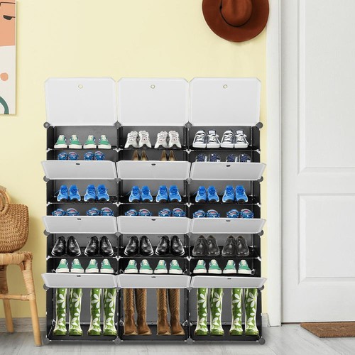 Porte chaussures cube meuble - cube,