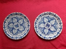 2 anciennes assiettes en