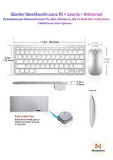 Clavier Bluetooth Sans Fil +